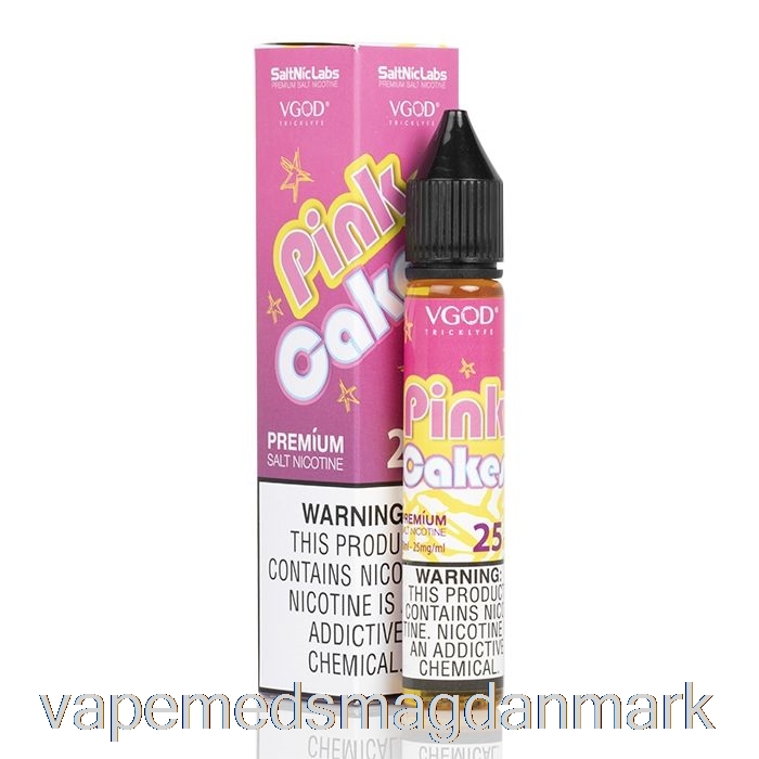 Vape Med Smag Pink Kager - Vgod Saltnic - 30ml 50mg